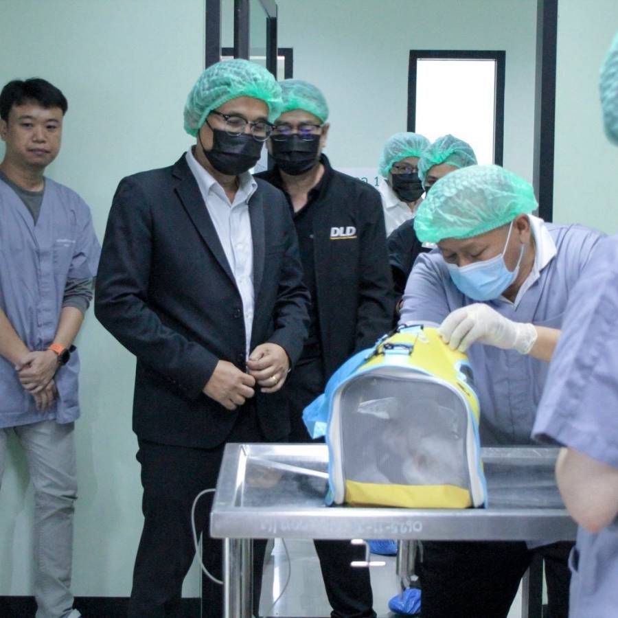 กองสวัสดิภาพสัตว์และสัตวแพทย์บริการ เข้าร่วมปฏิบัติงานเนื่องในวันสัตวแพทย์ไทย ประจำปี 2569